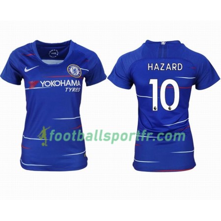 Tenue Chelsea HAZARD 10 Féminine Domicile 2018-2019 Maillot de Foot